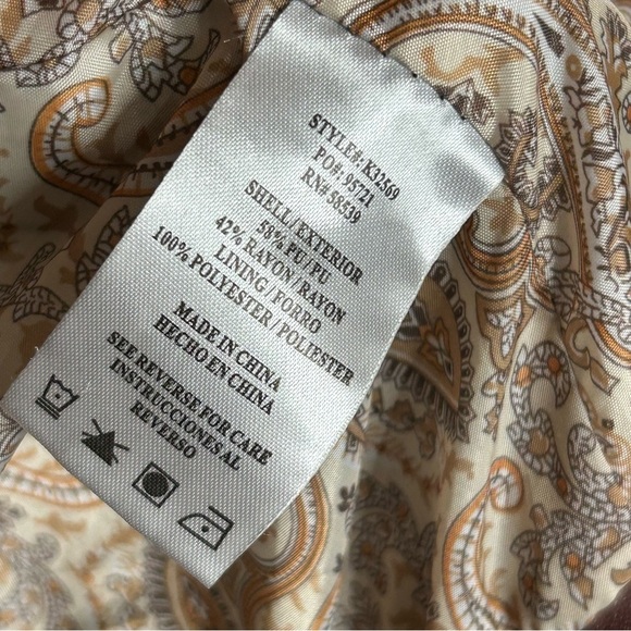 Kut From The Kloth Vegan Leather Moto Jacket Small - Picture 15 of 16